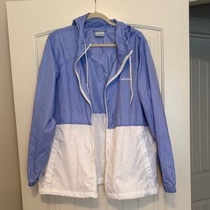 Columbia Women's Two-Tone Lightweight Rain Jacket